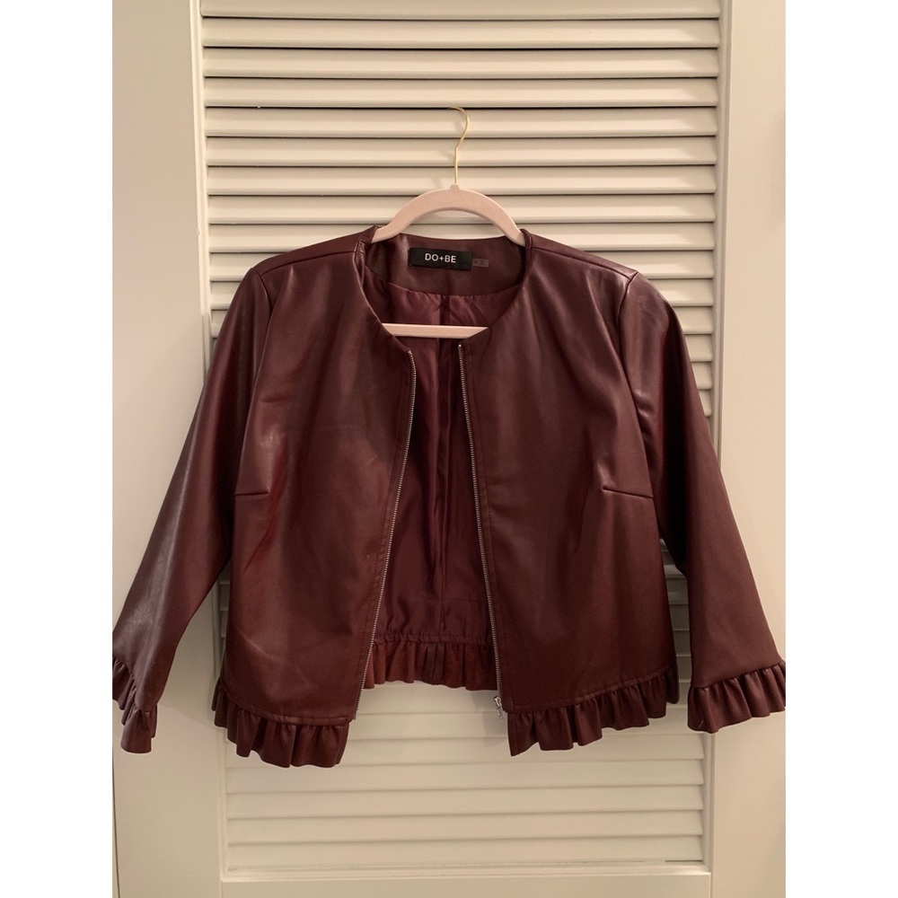 DO+BE faux leather jacket